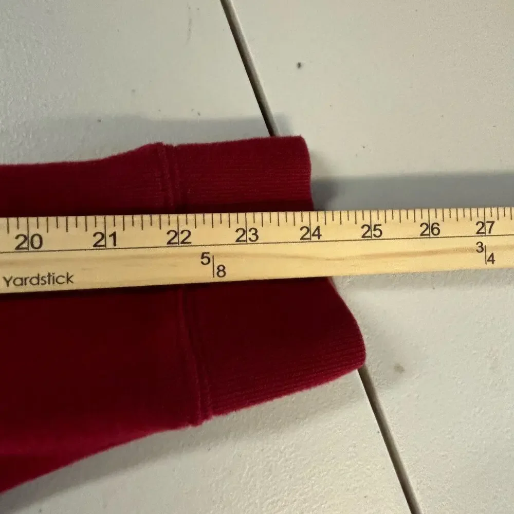 Polo Ralph Lauren‎ Sweater Men's XL Tall Burgundy Pull Over Quarter Zip Jacket